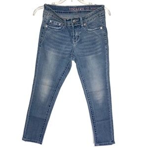 Rebel & Soul Skinny Crop Jeans Sz 2